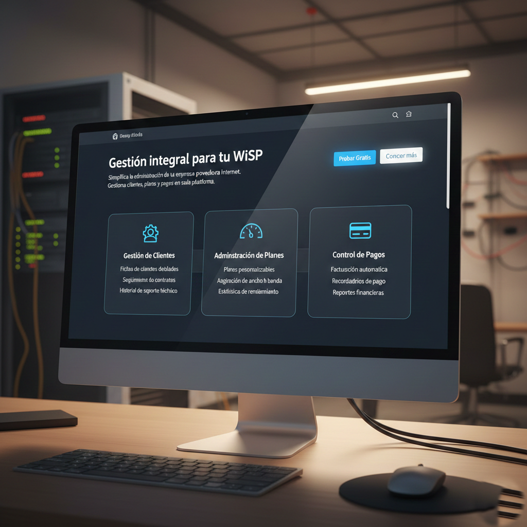 Dashboard de WISP Sattlink